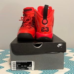 Air Jordan 9 Retro (GS) Chile Red